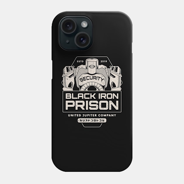 Prison Security Robots Phone Case by logozaste