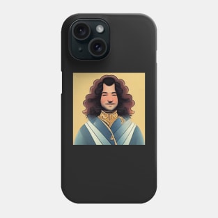 King Louis XIV | Comics style Phone Case