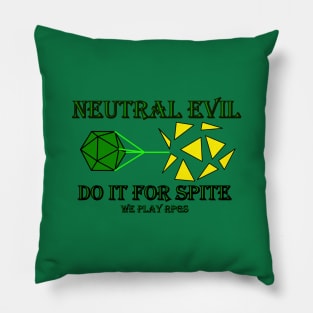 Neutral Evil Pillow