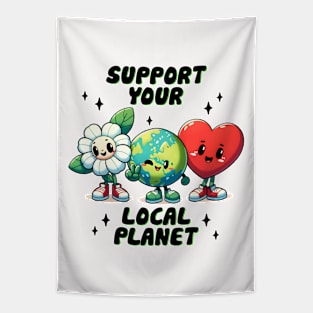 Support Your Local Planet Tapestry