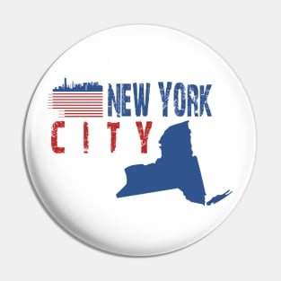 New York City Design Pin