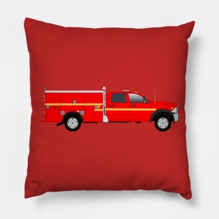 Quick Attack Fire Truck (red with yellow stripe) Pillow