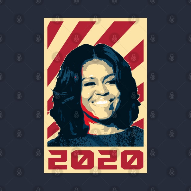 Michelle Obama 2020 by Nerd_art