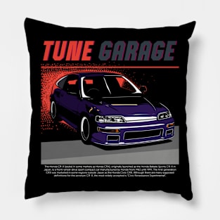 Hondaa CRX (purple) Pillow