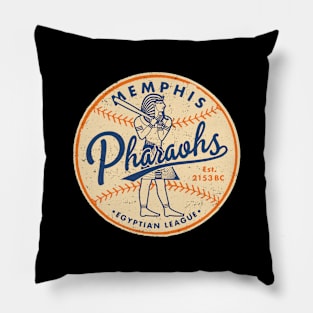 Memphis Pharaohs Baseball by © Buck Tee Originals Pillow