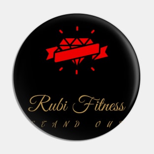 Rubi Fitness Stand out Pin