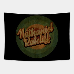 Circle Retro Vintage Nathaniel Rateliff Tapestry