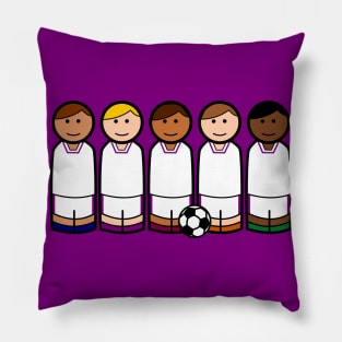 Soccer Peg Dolls Pillow