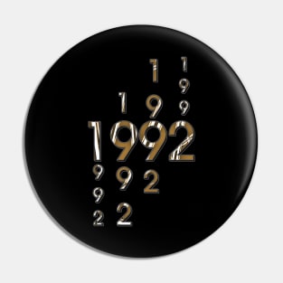 Année de naissance 1992 Pin