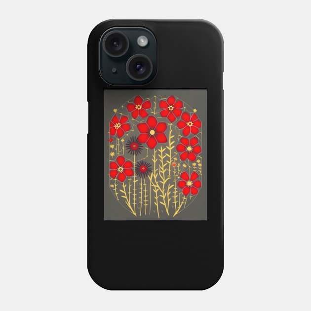 Auntie Says, Look at the flowers Phone Case by AuntieSaysHey