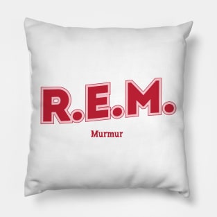 R.E.M. Murmur Pillow