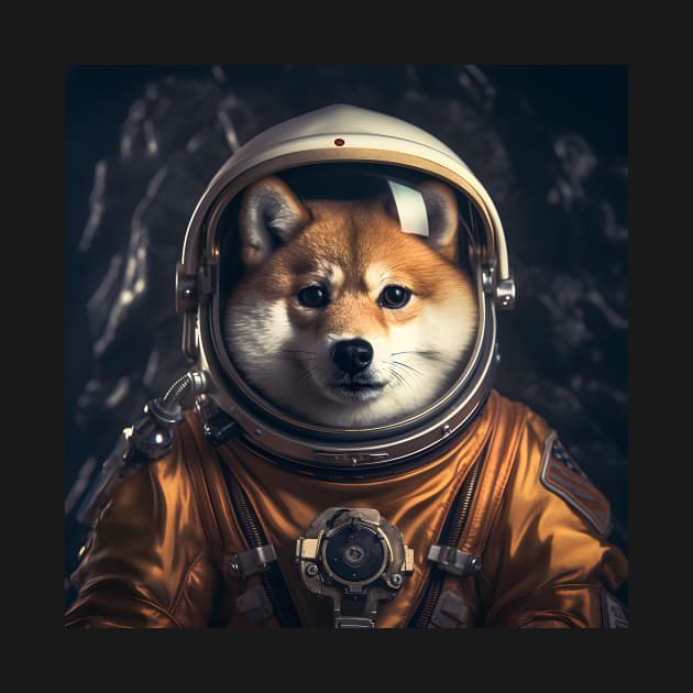 Astro Dog - Shiba Inu by Merchgard