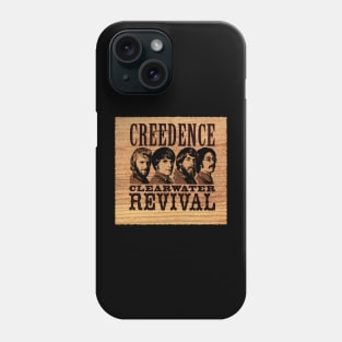 Capturing Ccr Iconic Shots Of The Band In Action Phone Case