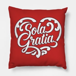 Sola Gratia - By Grace Alone Pillow