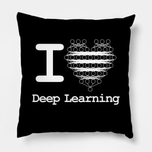I Love Deep Learning Pillow