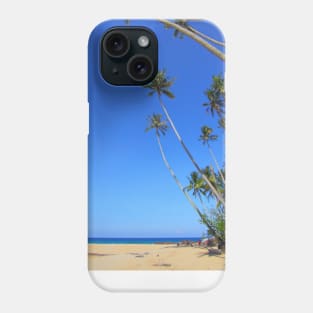 palm tree by the beach best beach picture Phone Case