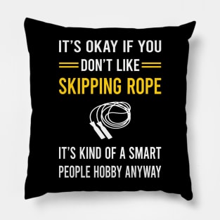 Smart People Hobby Skipping rope Pillow