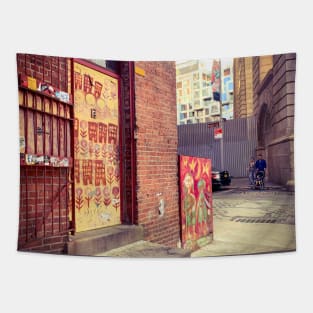 House Street Art Graffiti Dumbo Brooklyn NYC Tapestry