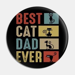 Best Cat Dad Ever Pin