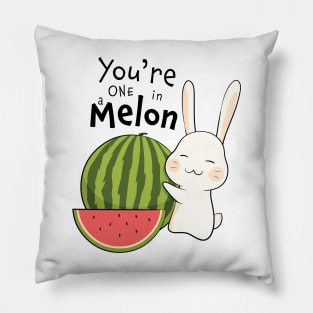 You're One in a Melon Pillow