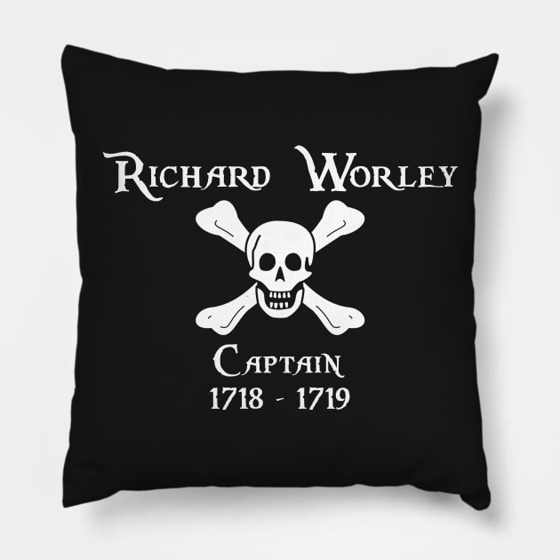Captain Richard Worley Pillow by CompassandBlade