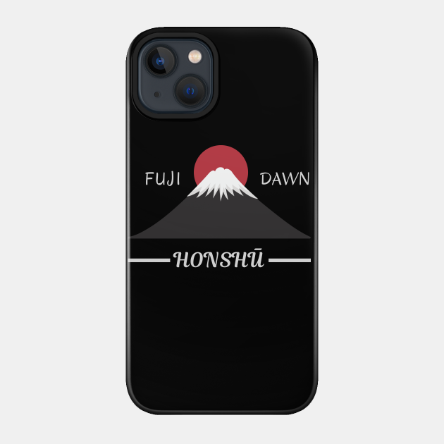 Fuji Dawn - Honshū - Mount Fuji Honshu Japan - Phone Case