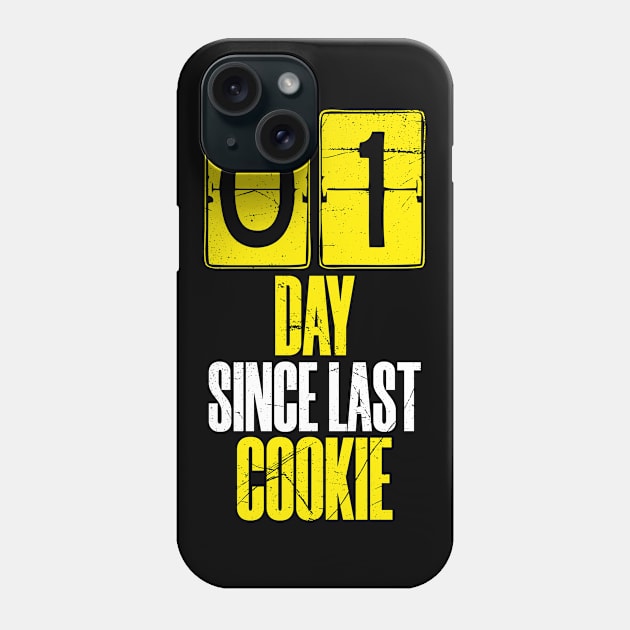 Days Since Last Cookie Phone Case by bluerockproducts