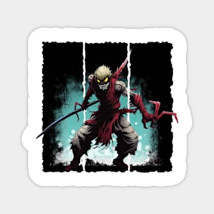 Shadow Assassin: Mysterious Ninja Warrior Creature Magnet