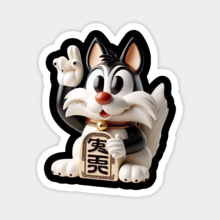 Sylvester Maneki Neko Magnet