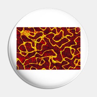 Lava Pattern Pin