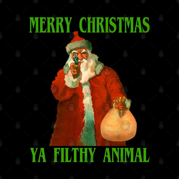 Merry Christmas Ya Filthy Animal by blueversion