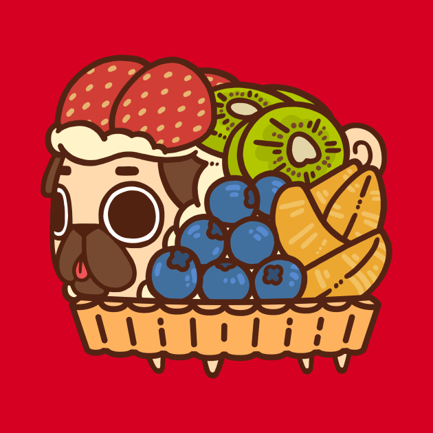 Fruit Tart Puglie by Puglie Pug 