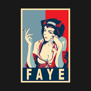 faye valentine poster - cowboy bebop T-Shirt