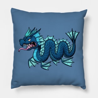 Sea Serpent Pillow