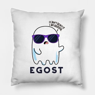 Egost Cute Halloween Ego Ghost Pun Pillow
