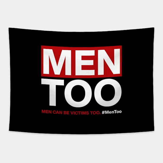 Men can be victims of abuse too Tapestry by ActiveNerd