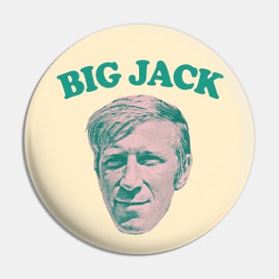 Big Jack Charlton / Retro Style Design Pin