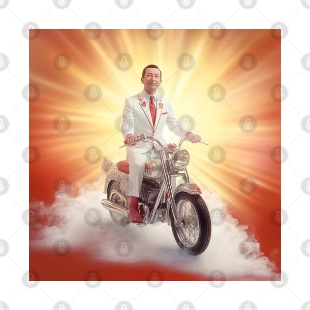 Pee Wee Herman art - design 17 by Maverick Media