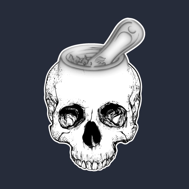 Chalice Skull by Moon._.in._.Pisces