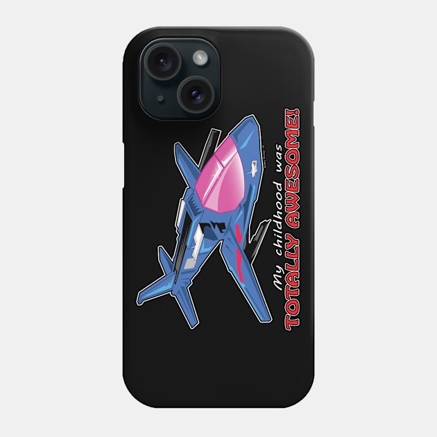 My Childhood was Totally Awesome 1 Phone Case by Illustratorator