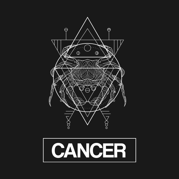 Cancer Zodiac Constellation - Zodiac Signs - T-Shirt | TeePublic