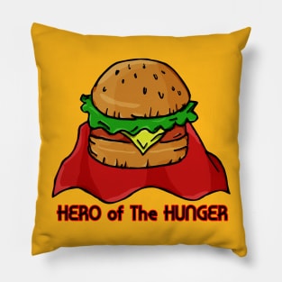 Burger Hero Pillow