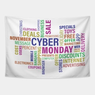 Cyber Monday Tapestry