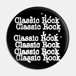 Classic Rock Repeating Pin