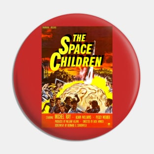 Classic Science Fiction Movie Poster - The Space Children Pin