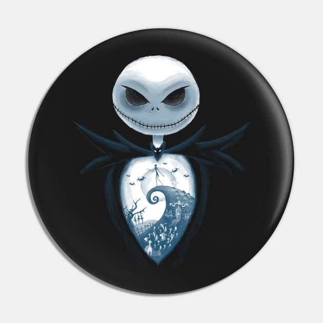 Inner Halloween Pin by paulagarcia