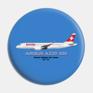 Airbus A220-300 - Swiss Global Air Lines Pin