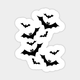 Halloween Scary Evil bat Pumpkin Funny Pumpkin Head spooky Sticker Magnet