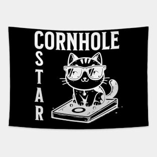 Cornhole Star Tapestry