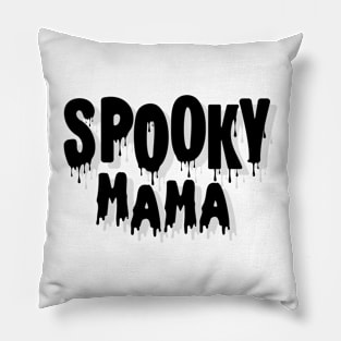 Black and White Simple Halloween Pillow